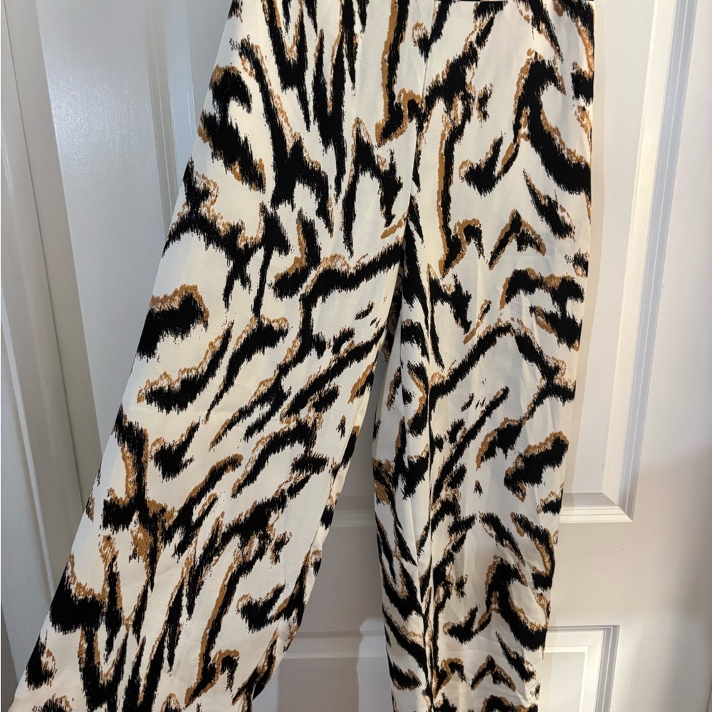 Bold Elements Animal Printed Wide-Leg Pants sz Small NWT - Picture 4 of 11